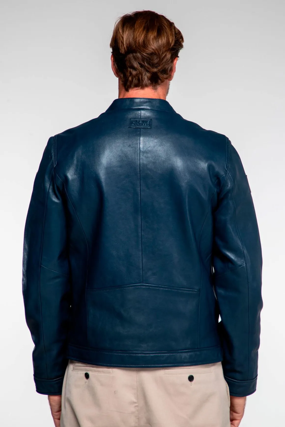 Blouson Homme Steve Mcqueen Cincinnati Royal Blue