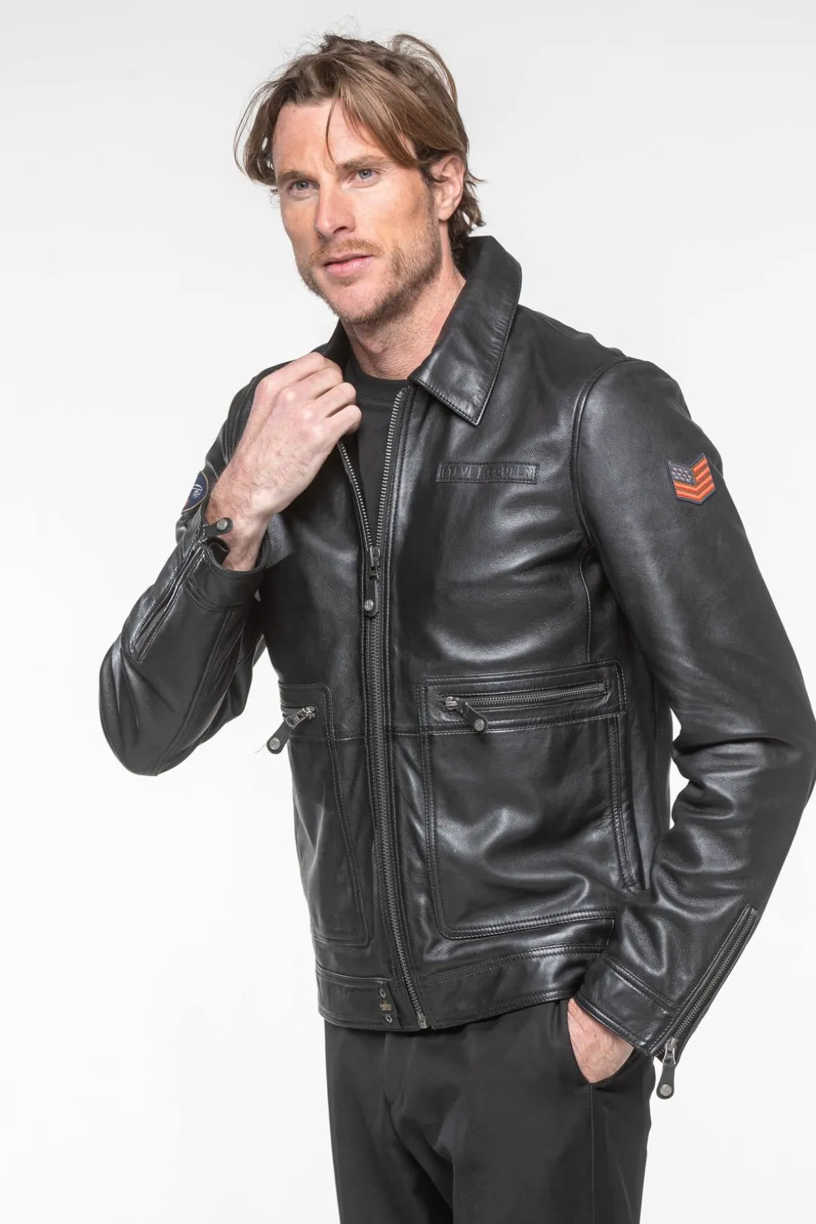 Blouson Homme Steve Mcqueen Craig2 Black