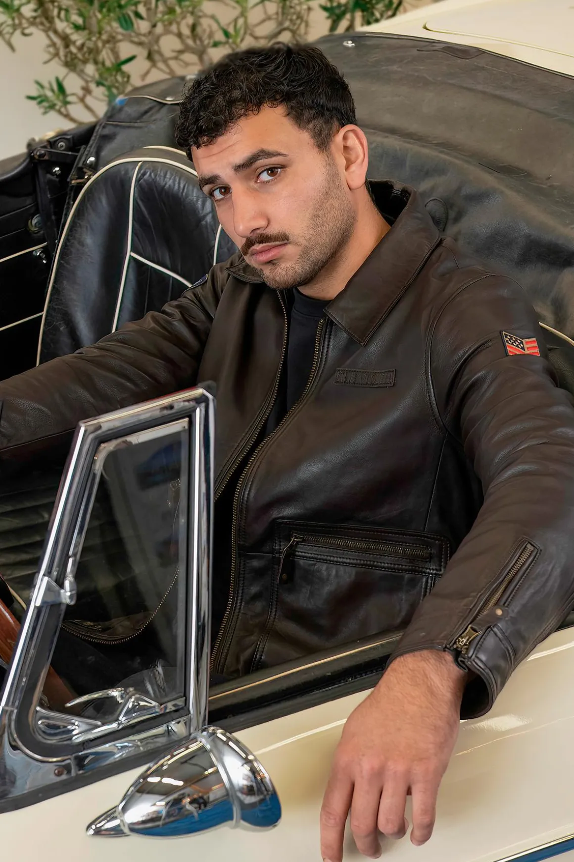 Blouson Homme Steve Mcqueen Craig2 Dark Brown