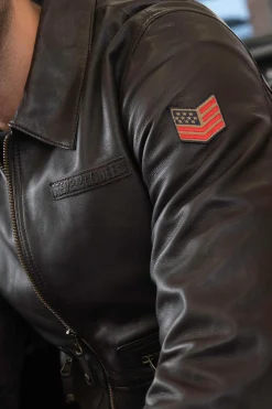 Blouson Homme Steve Mcqueen Craig2 Dark Brown