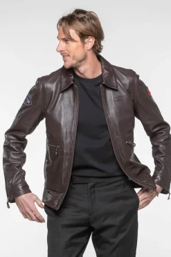 Blouson Homme Steve Mcqueen Craig2 Dark Brown