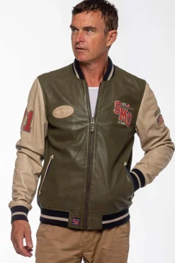 Blouson Homme Steve Mcqueen Cooler King Steve Mcqueen Light Kaki