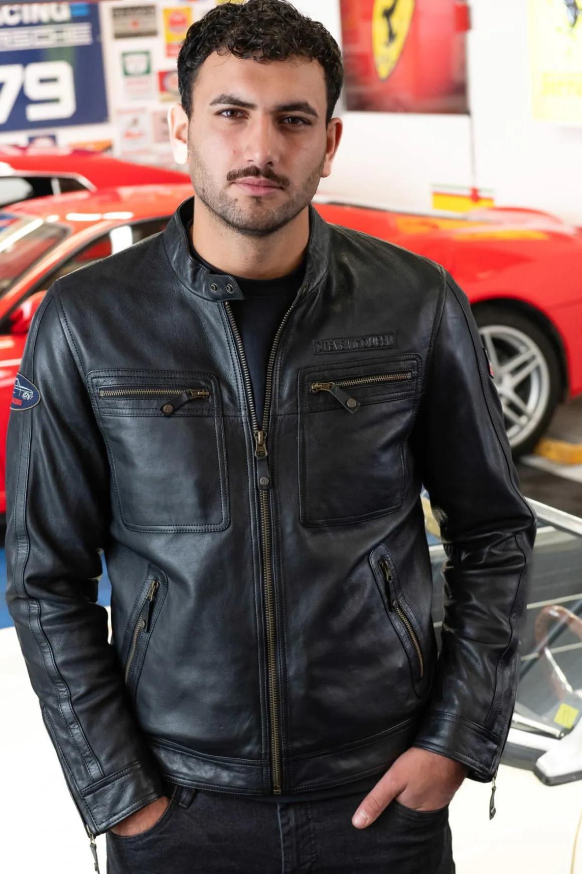 Blouson Homme Steve Mcqueen Dennis3 Black