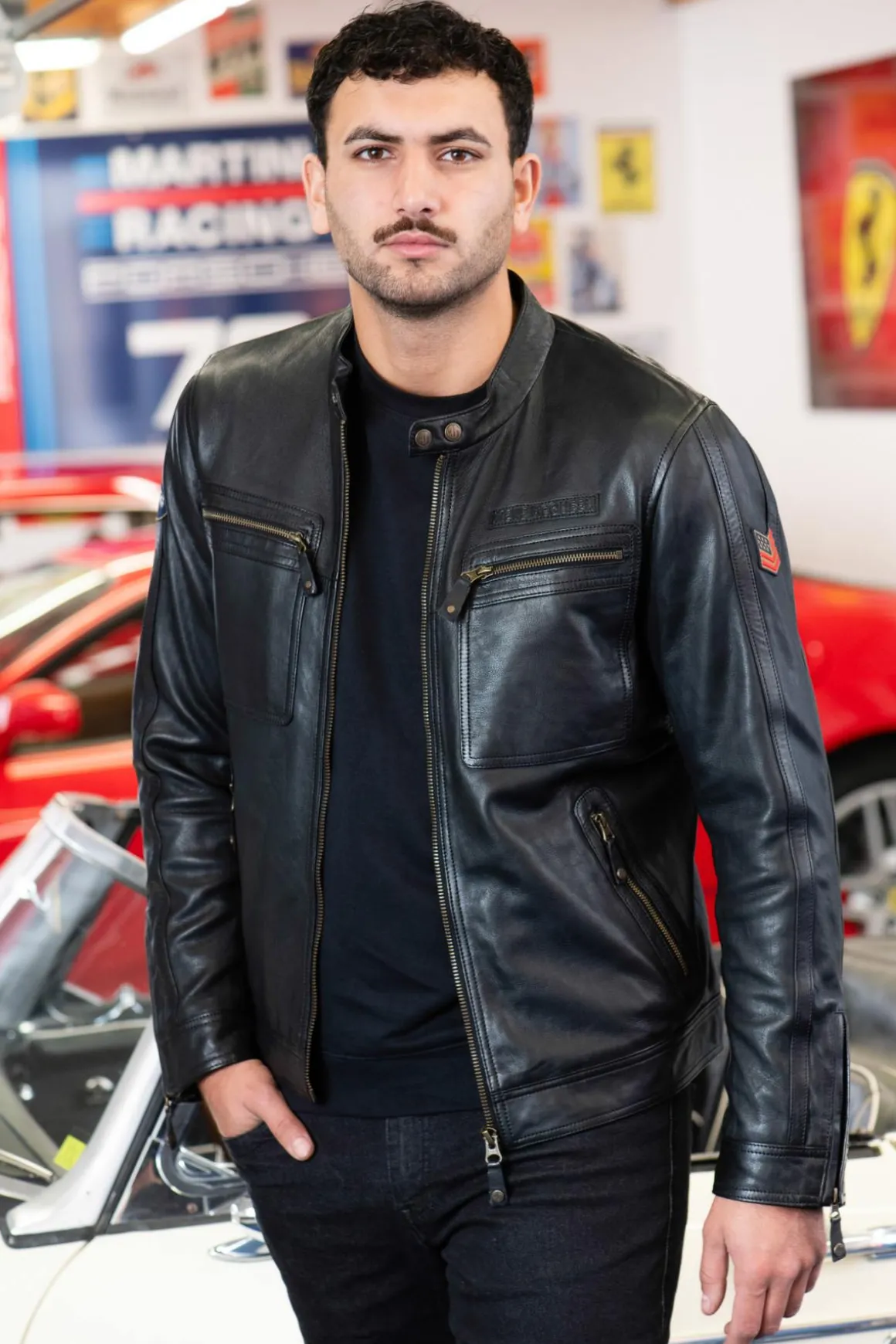 Blouson Homme Steve Mcqueen Dennis3 Black