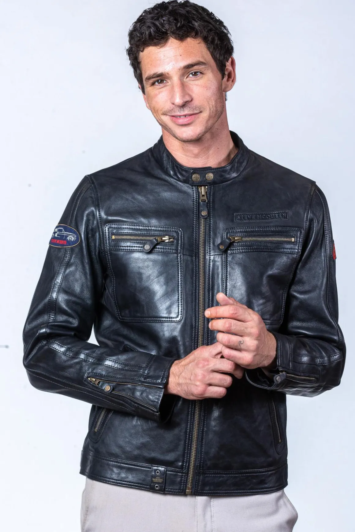 Blouson Homme Steve Mcqueen Dennis2 Black