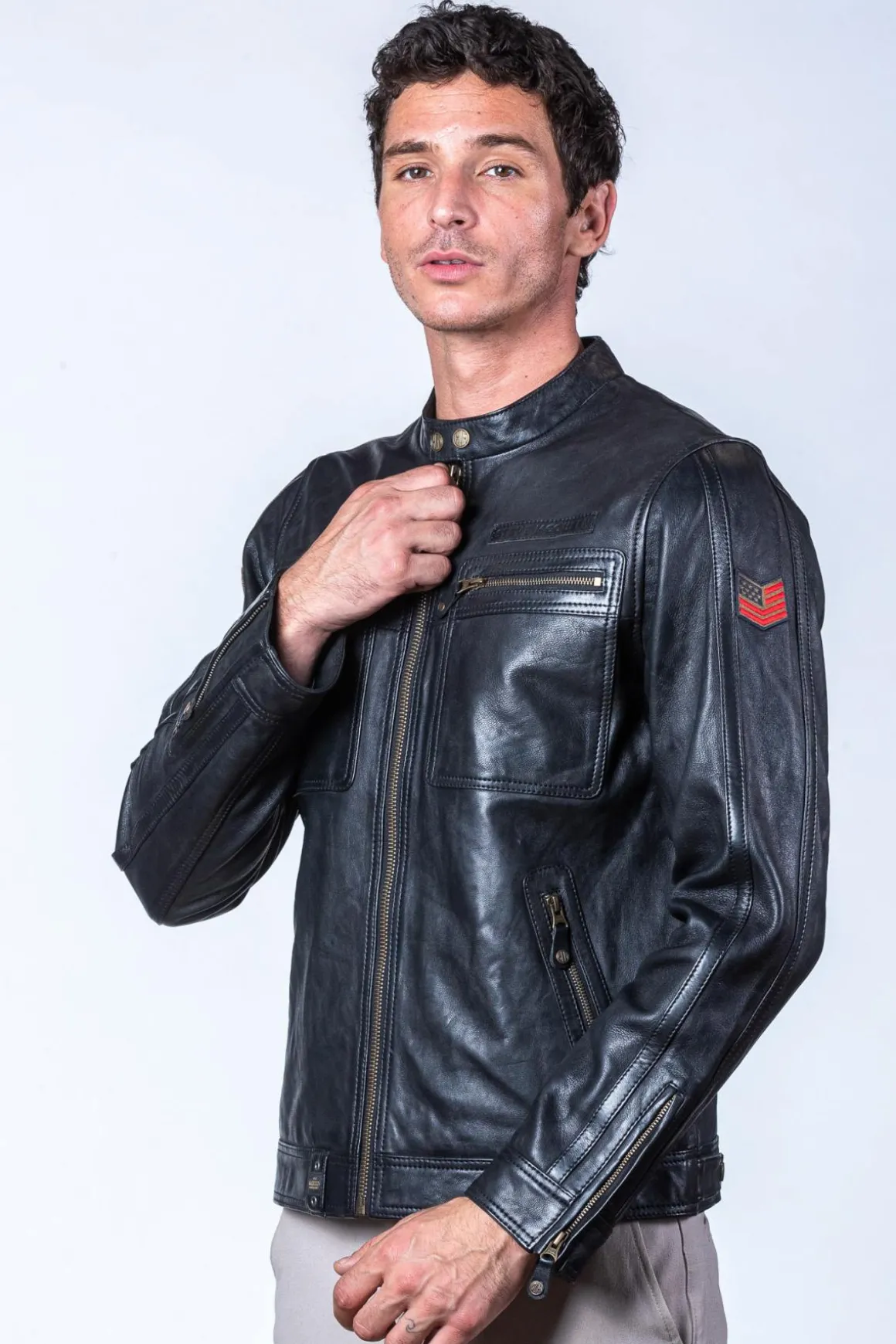 Blouson Homme Steve Mcqueen Dennis2 Black