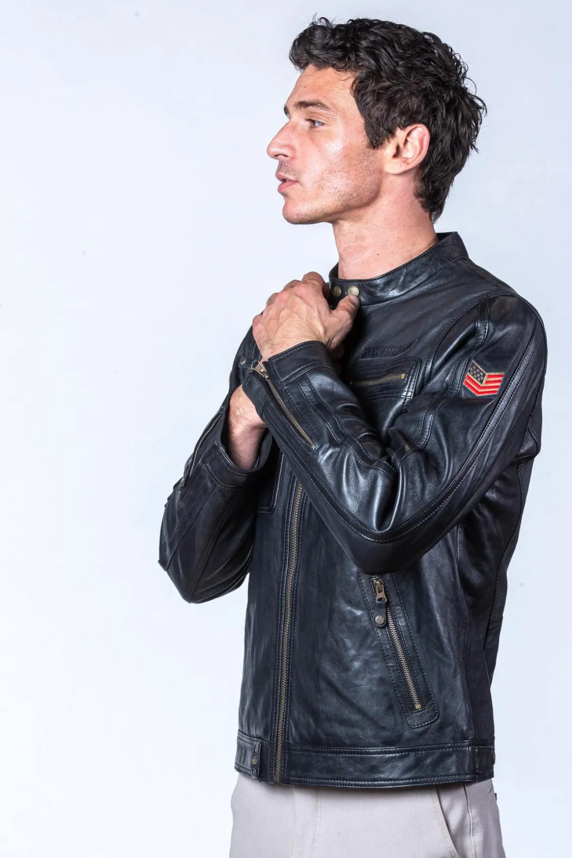 Blouson Homme Steve Mcqueen Dennis2 Black