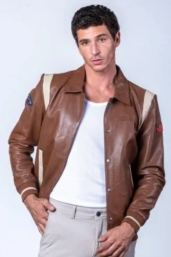 Blouson Homme Steve Mcqueen Doug Tortoise