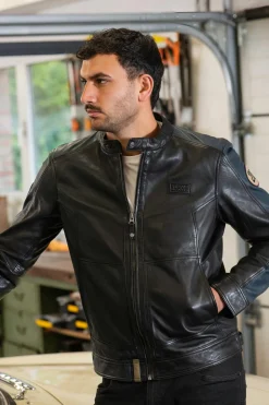Blouson Homme Steve Mcqueen Ellis2 Black