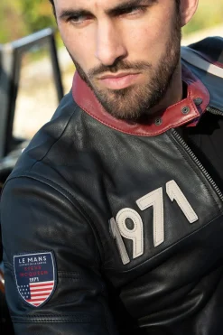 Blouson Homme Steve Mcqueen Gus5 Black