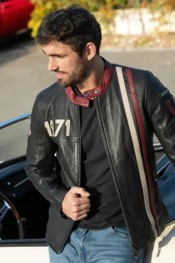 Blouson Homme Steve Mcqueen Gus5 Black