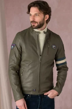 Blouson Homme Steve Mcqueen Gary Sheep Crown Khaki
