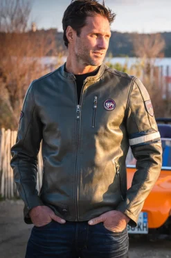 Blouson Homme Steve Mcqueen Gary Sheep Crown Khaki