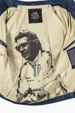 Blouson Homme Steve Mcqueen Gary Sheep Crown Royal Blue