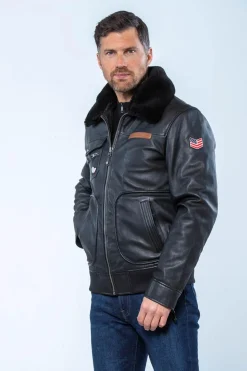 Blouson Homme Steve Mcqueen Gavin Black