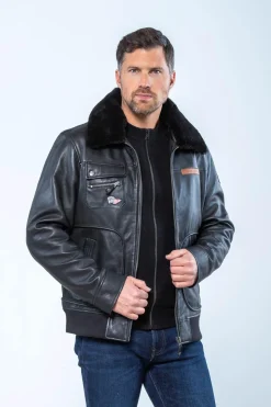 Blouson Homme Steve Mcqueen Gavin Black