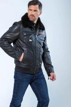 Blouson Homme Steve Mcqueen Gavin Black
