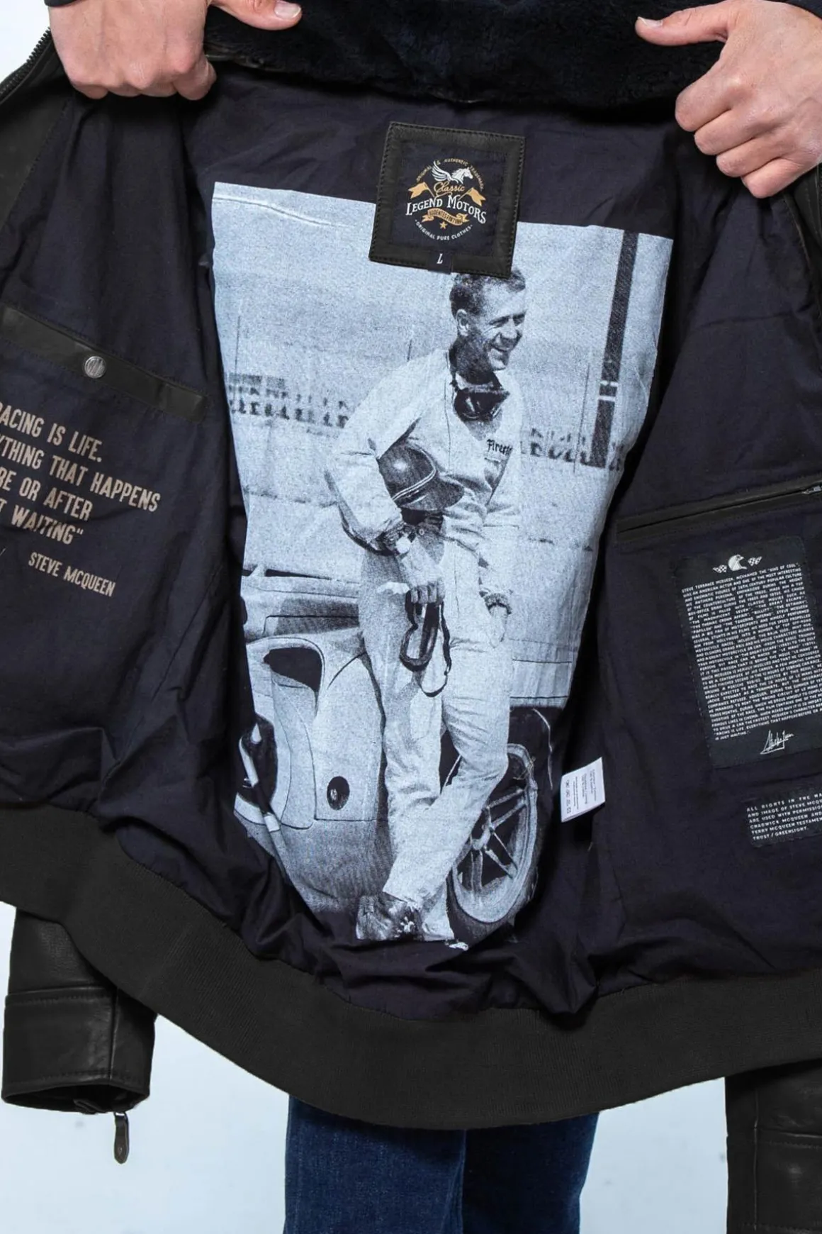 Blouson Homme Steve Mcqueen Gavin Black