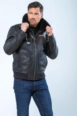Blouson Homme Steve Mcqueen Gavin Black