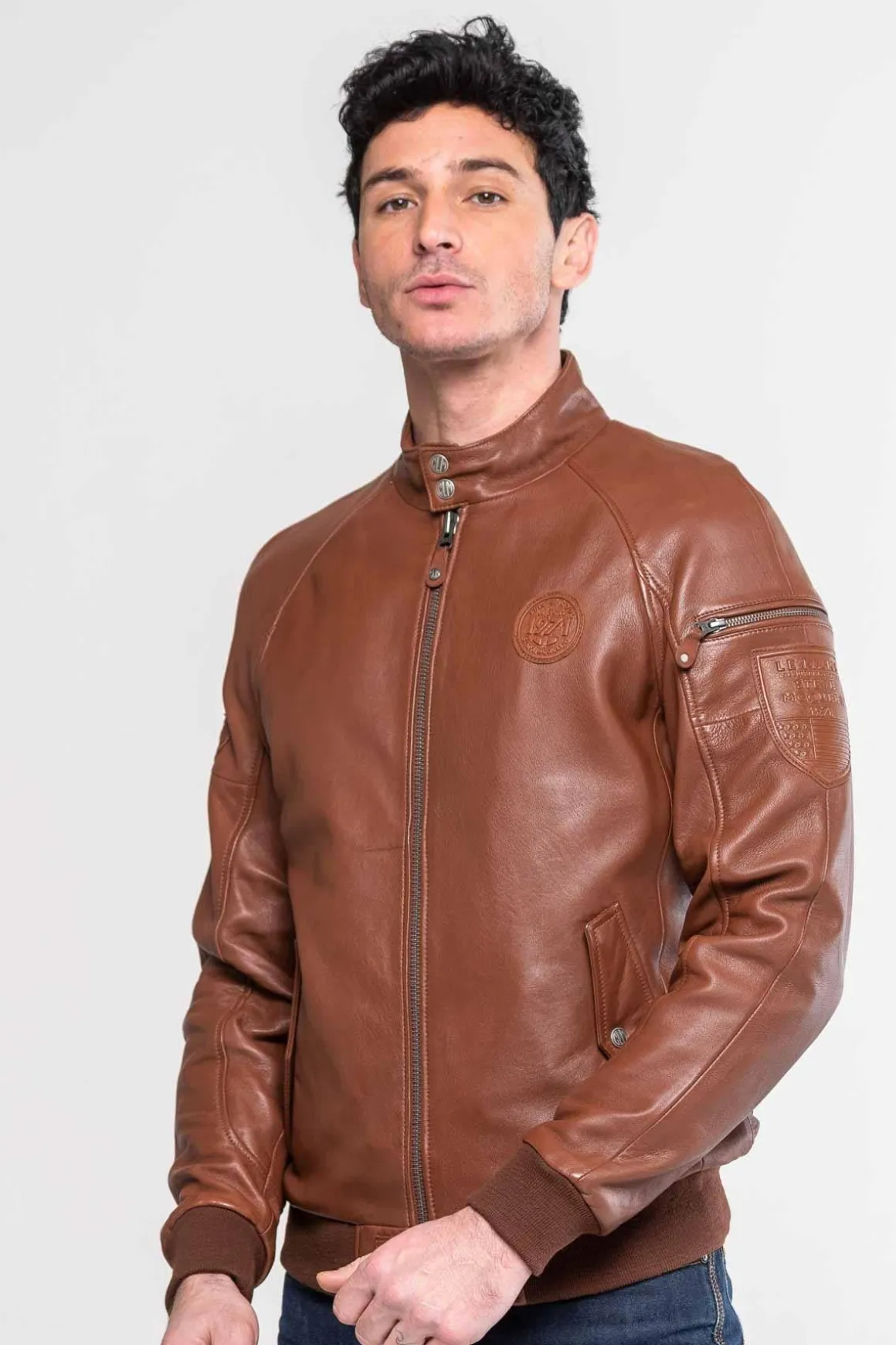 Blouson Homme Steve Mcqueen Harry3 Tortoise