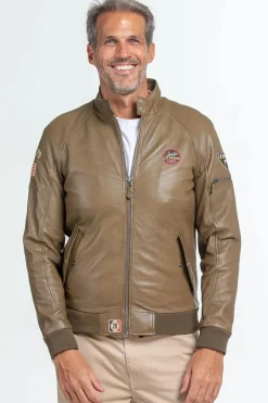 Blouson Homme Steve Mcqueen Harry Sheep Steve Mcqueen Crown Kaki