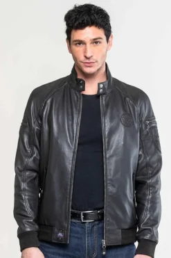 Blouson Homme Steve Mcqueen Harry3 Noir