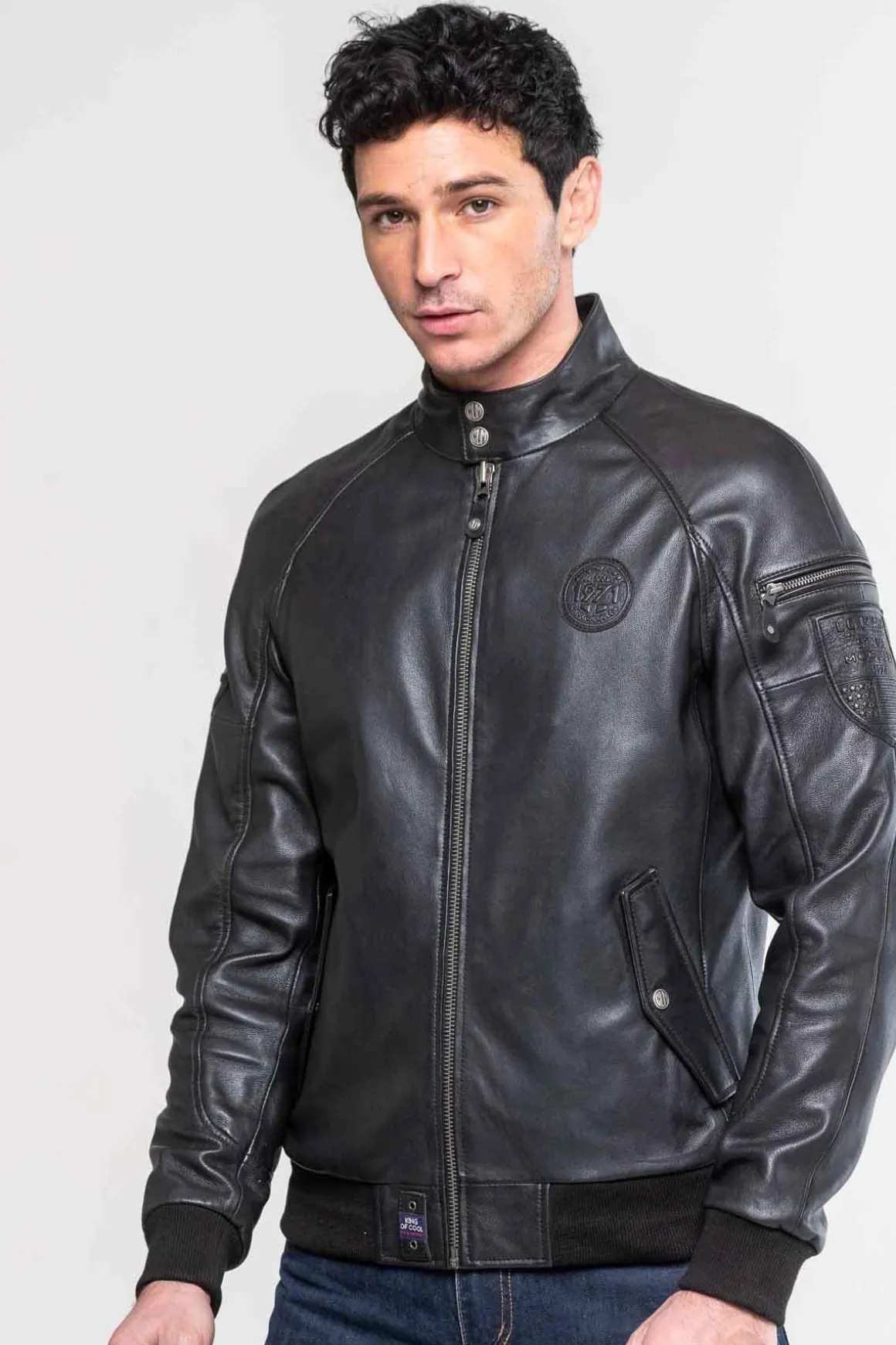 Blouson Homme Steve Mcqueen Harry3 Noir