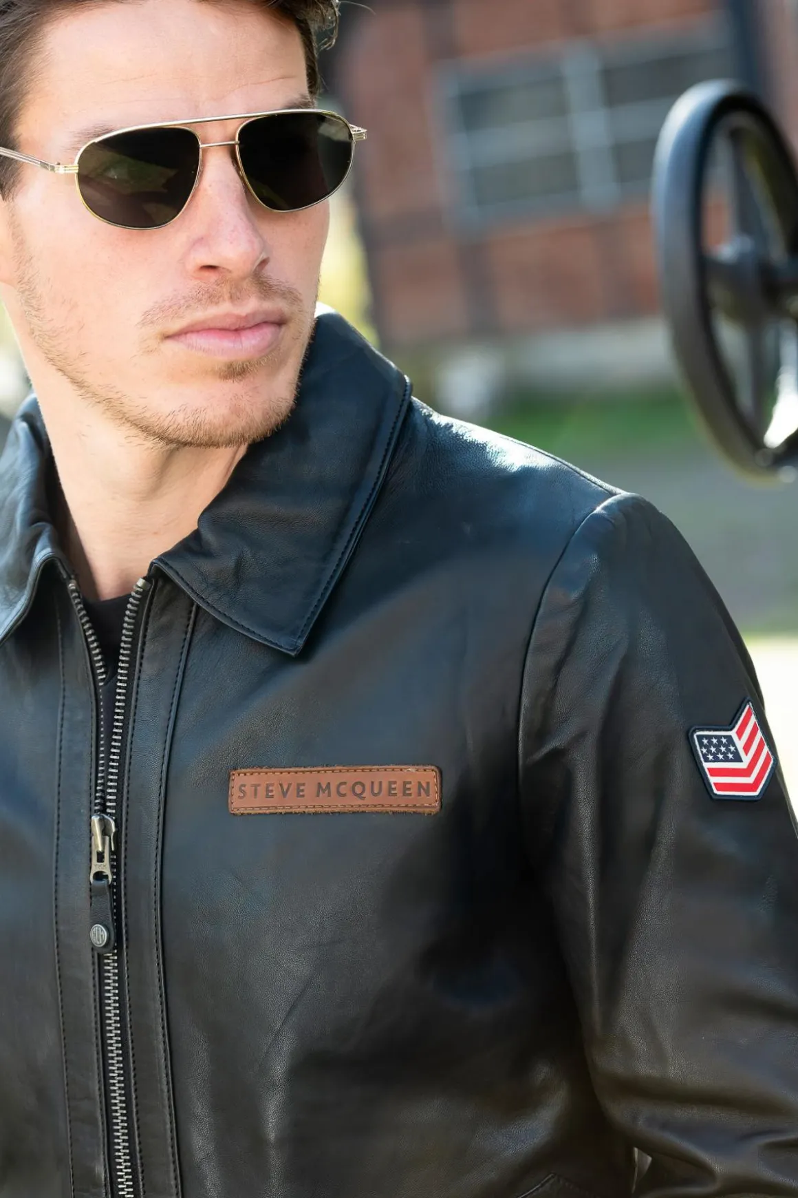 Blouson Homme Steve Mcqueen Joshua Black