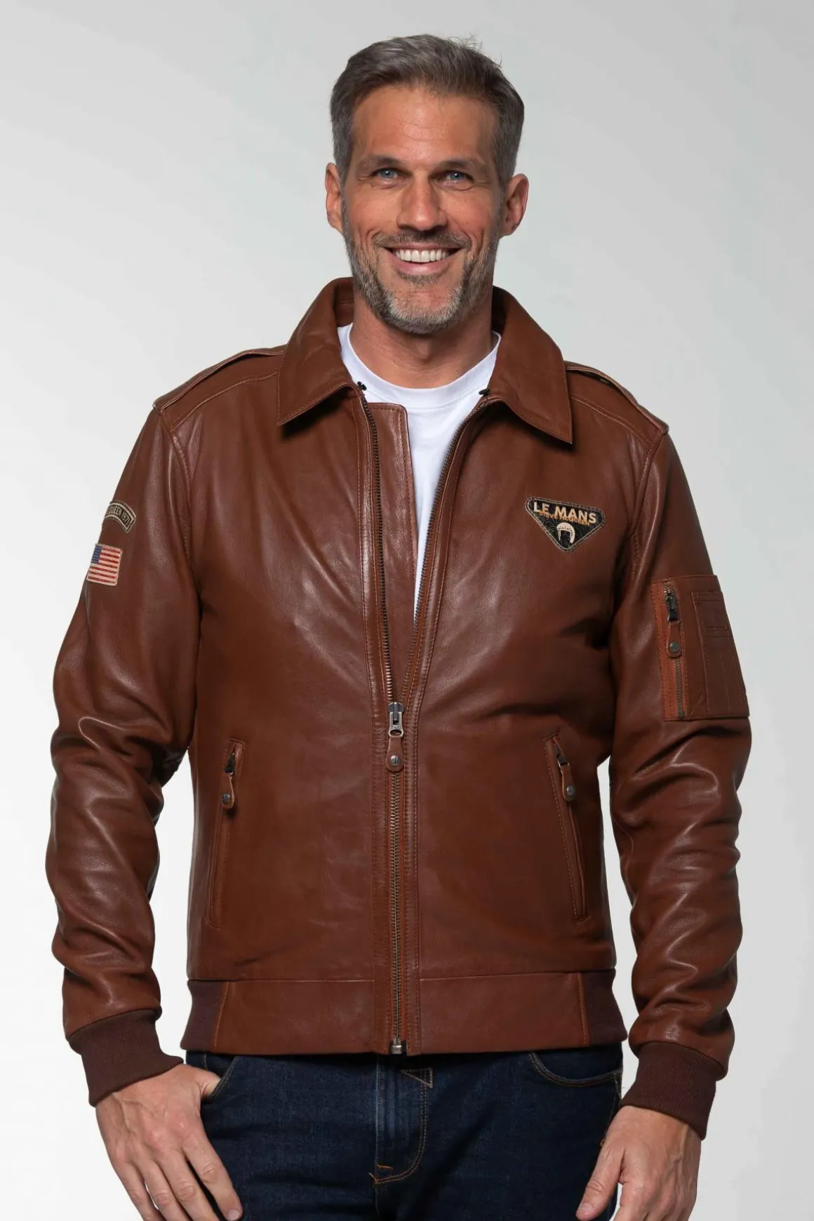 Blouson Homme Steve Mcqueen John Sheep Crown Tortoise