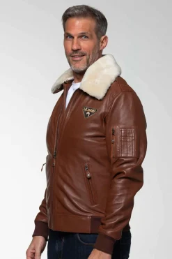 Blouson Homme Steve Mcqueen John Sheep Crown Tortoise