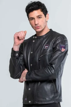 Blouson Homme Steve Mcqueen Luke Noir