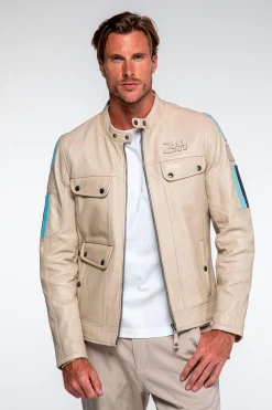 Blouson Homme Steve Mcqueen Lagache Ecru