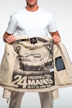 Blouson Homme Steve Mcqueen Lagache Ecru