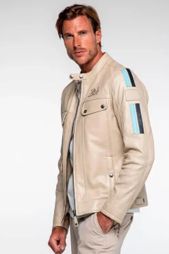 Blouson Homme Steve Mcqueen Lagache Ecru