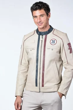 Blouson Homme Steve Mcqueen Liam Ecru