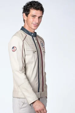 Blouson Homme Steve Mcqueen Liam Ecru