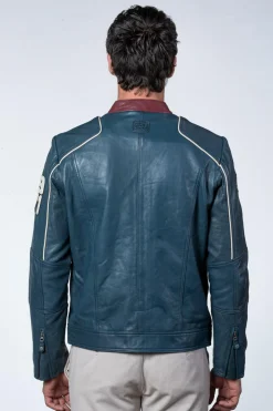 Blouson Homme Steve Mcqueen Liam Royal Blue
