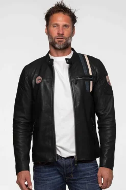 Blouson Homme Steve Mcqueen Lenny4 Black