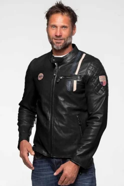Blouson Homme Steve Mcqueen Lenny4 Black