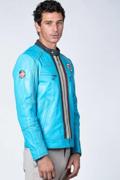Blouson Homme Steve Mcqueen Liam Norse Blue