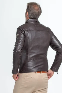 Blouson Homme Steve Mcqueen Lewis Sheep Steve Mcqueen Marron
