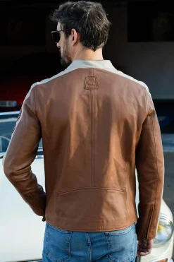 Blouson Homme Steve Mcqueen Roy Tobacco