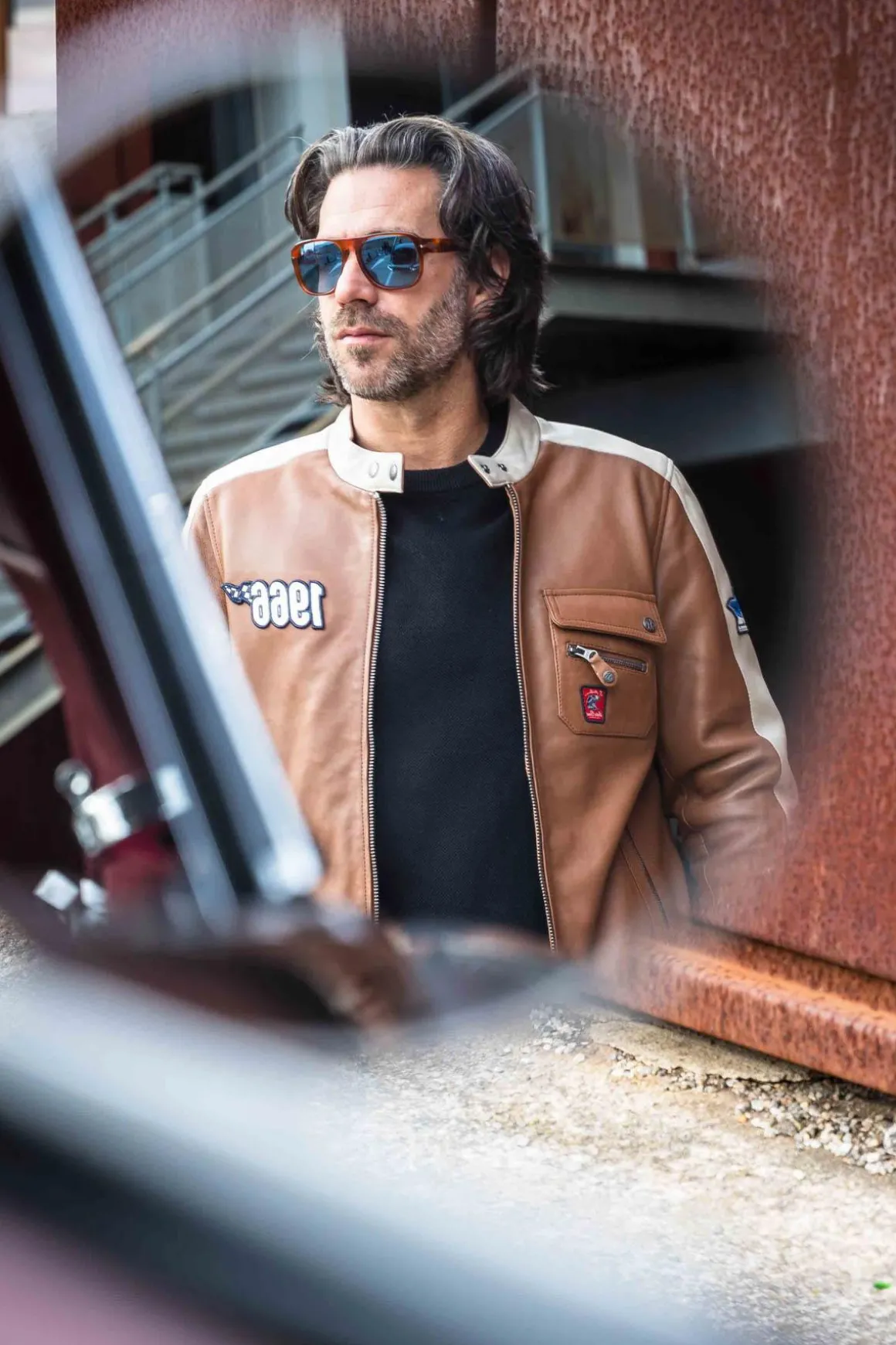 Blouson Homme Steve Mcqueen Roy Tobacco