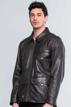 Blouson Homme Steve Mcqueen Sedwick3 Dark Brown