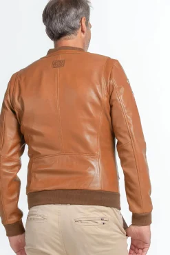 Blouson Homme Steve Mcqueen Stan Sheep Steve Mcqueen Crown Havane Zz40