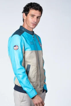 Blouson Homme Steve Mcqueen Titus Norse Blue
