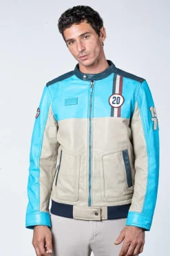 Blouson Homme Steve Mcqueen Titus Norse Blue