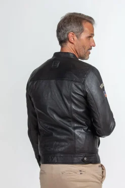 Blouson Homme Steve Mcqueen Tom Sheep Steve Mcqueen Crown Black