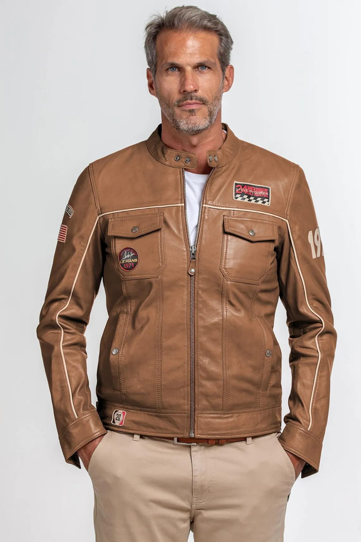 Blouson Homme Steve Mcqueen Tom Sheep Steve Mcqueen Crown Tortoise