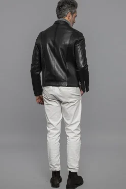 Blouson Homme The Jack Leathers Backwards Reversible Plonge Black
